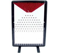 Galton Board démontre une distribution et une probabilité normales.Outil pratique d'expérience de physique pour l'apprentissage en classe.Visualise Les Modèles Statistiques Avec La Construction Acryli