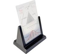 Galton Board Modèle de démonstration avec courbe de cloche, expérience physique pour probabilité et statistique, outil d'apprentissage visuel