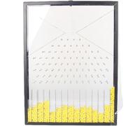 Galton Board Modèle d'enseignement de la physique, tableau de démonstration de droit statistique pour l'expérience de probabilité et l'enseignement en laboratoire scolaire