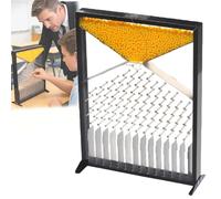 Galton Board Outil de démonstration de probabilité - Apprentissage pratique avec acrylique durable pour la distribution gaussienne et les statistiques en classe de mathématiques et étude à domicile