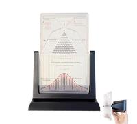 Galton Board Probability Demonstration Model, Bell Curve Statistical Law Experiment Tool for Educators and Students