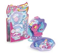 Galupy Mermaid in My Pocket - 1 Figurine Licorne avec nageoire de sirène, Mini kit de Jeu Pliable avec Figurine de Licorne - Jouet Licorne pour Fille