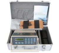 Galvano Detox Nettoyeur Ionique | Bain de Pieds & Corps, Kit Hydrogalvanique Complet avec Électrolyseur, 3 Convertisseurs, Ceinture Chauffante Infrarouge, Écran Numérique, Coffret Alu