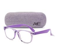 GALVANOX Ava & Ethan Lunettes à verres transparents pour enfants, fausses lunettes sans ordonnance pour tout-petits/enfants (3 à 12 ans)