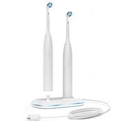 Galvanox Chargeur de Brosse à Dents Double 2 en 1 Compatible avec Les brosses à Dents électriques Oral B, Remplacement pour 3757 - Fonctionne avec Les modèles Braun OralB Pro Advantage Smart Genius
