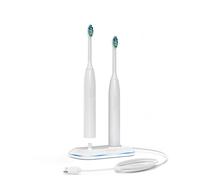 Galvanox Chargeur double pour brosses à dents électriques Philips Sonicare - Remplacement pour HX6100 Fonctionne avec Protective Clean 4100, 6100, modèles enfants et plus (base de charge étanche) 2 en