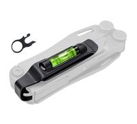 Galvanox Clip de poche pour Leatherman avec niveau intégré et anneau de lanière à dégagement rapide, compatible avec les modèles d'outils multifonctions Charge/Wave/Surge et plus encore, acier au