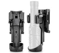 Galvanox K8-Series Étui de lampe de poche tactique, clip de ceinture robuste avec rotation à 360°, support amovible facile à verrouiller, nylon polymère ultra durable pour police, sécurité et chasse