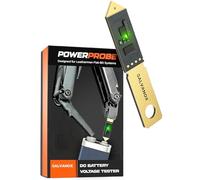 Galvanox Testeur de tension de batterie conçu pour les outils multifonctions Leatherman (accessoire à fente à plat) - Tensiomètre CC de 2,5 V CC à 30 V CC