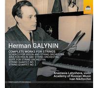 Galynin / Latysheva / Nikiforchin - Complete Works For Strings [Compact Discs]