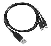Gam3Gear 2 en 1 USB Charger Cable Power Plug Cord pour Nintendo DSI DS Lite 3DS DSi LL XL
