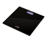 Gama Italy Professional Glass Electronic Deluxe, Balance pèse personnes en verre trempé noir