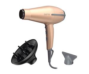 Gama Italy Professional Phon Tempo 5D Sensi - 2200 W de puissance - Technologie innovante 5D Ultra Ozone Ion Protect - Soin maximal et protection des cheveux - 530 g