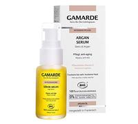 GAMARDE Cosmétique bio : Sérum à l'argan avec effet anti-âge, vitamine E et huile d'argan 98% I Crème hydratante végétalienne pour peaux sèches à très sèches I Crème nourrissante pour le visage pour