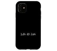Gambit de la Reine d'échecs 1.d4 d5 2.c4 Coque pour iPhone 11