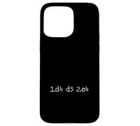 Gambit de la Reine d'échecs 1.d4 d5 2.c4 Coque pour iPhone 15 Pro Max