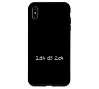 Gambit de la Reine d'échecs 1.d4 d5 2.c4 Coque pour iPhone XS Max