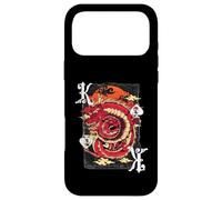 Gambling Dragon King Spades :-: Funny Poker Player Design Coque pour iPhone 17 Pro Max