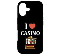 Gambling Win Jackpot Luck Gambler i Love Casino Coque pour iPhone 17