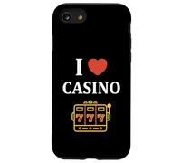 Gambling Win Jackpot Luck Gambler i Love Casino Coque pour iPhone SE (2020) / 7/8