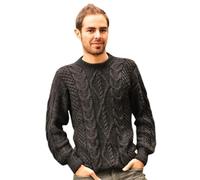 Gamboa Alpaca Pull Homme Pulls Laine Été Hiver Régulation Température