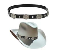Gamboa Bandes de Chapeau de Cowboy pour Homme et Femme