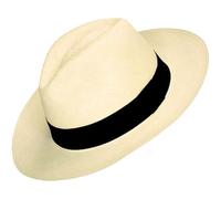 Gamboa Original Fedroa Chapeau Panama Homme Femme Protection Solaire UPF+50 e Paille Solei