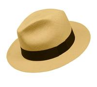 Gamboa Original Fedroa Chapeau Panama Homme Femme Protection Solaire UPF+50 e Paille Solei