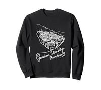 Gamcheon Culture Village, Busan, Corée Signature Heart Art Sweatshirt