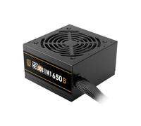 GAMDIAS Helios M1-650B(EU) Alimentation PC pour Ordinateur de Bureau ATX, Non Modulaire, 80+ Bronze, Ventilateur PWM Silencieux, Câble Plat pour la Gestion des Câbles