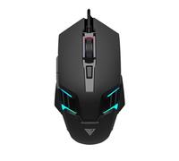 GAMDIAS MOUSE GAMING AURA GS4 LUMIÈRES MULTIC 6*KEYS 3600DPI ERGONOMIC