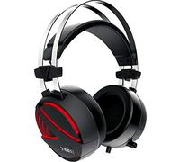 GAMDIAS Over-Ear USB/3.5mm Casque de Jeu avec 40mm en néodyme, En-ligne gère et Éclairage RGB (HEBE E1)