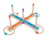 Game à Anneau de Lancement en Bois - Jeu de Bague d'arrière-Cour, Ensemble de Carnaval en Plein air | SORRIGNER Target Challenge, activité de fête en Salle pour Le Plaisir des, rassemblements