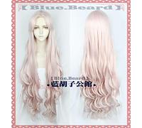 Game Arknights Cosplay Wig Arknights Gitano Coplay Pink Wavy Wig Women Cosplay Hair Costume Accessories Halloween Role Play Hair