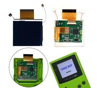 Game Boy Color Kit de remplacement d'écran LCD rétroéclairé IPS 2,45" [Drop-in, pas de soudure] pour Gameboy Color GBC (kit LCD uniquement)