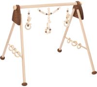 Gollnest & Kiesel Portique d'activités Écureuil bois marron pour bébé