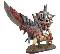 Game Characters Collection Dx Monster Hunter Portable 3rd Otomo Airou (Reus Neko Series) - 10cm Tall Figure []