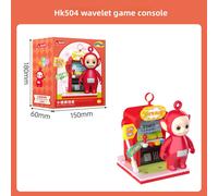 (Game Console)Teletubbies magasin de fruits grande roue machine de jeu bloc de construction jouets assemblage