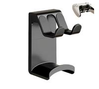 Game Controller Holder - Adhesive Wall Mount Hook, Adhesive Wall Mount Holder With Double Hook Design, No Drill Abs Stand For Headphones And Game Controllers, Anti Slip Space Saving Organizer