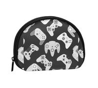 Game Controller Mini porte-monnaie compact zippé pour pièces de monnaie, clés et petits objets