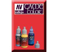 Game Couleur Rouge Ink 72086 Encre Vallejo