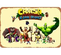 Game Crash Bandicoot N. Sane Trilogy Poster en métal aluminium 20,3 x 30,5 cm
