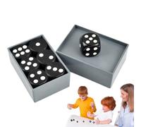 Game De Dés Tricol - Games De Dés À Rouler Plus Lisses | Dice Pour Les Jeux De Table Et De Société | Jouet En Dés Pour Les Jeux De Société | Performances Scolaires Parties Activité Favorisent Les Joue