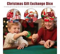 Game de déschocat de Noël - Activité de Groupe de Groupe Amusante Stocking Stocking Stumper pour garçons, Filles, Femmes, Hommes, Adultes, la Famille et Amis, Un Cadeau de