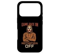 Game Face on Motivation Off, génération X des années 70 et 80 Coque pour iPhone 17 Pro
