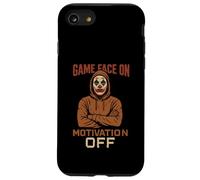 Game Face on Motivation Off, génération X des années 70 et 80 Coque pour iPhone SE (2020) / 7/8