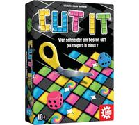 Game Factory 646063 Cut it Jeu de dés innovant pour Couper des dés et des Puzzles, Jeu Familial Intelligent pour 1 à 4 Personnes, à partir de 10 Ans