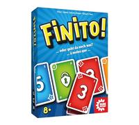 Game Factory 646090 Finito captivant pour 2 à 6 Joueurs, Cartes Rapide pour Adultes et Enfants à partir de 8 Ans, Jeu Familial