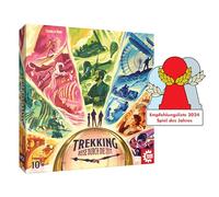 Game Factory 646098 Trekking Voyage à Travers Le Temps Jeu de société pour 1-4 Joueurs à partir de 10 Ans Jeu de société Jeu de société Jeu Familial