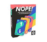 Game Factory 646250 Nope, Le Jeu de Cartes Classique avec Twist, pour 2 à 6 Joueurs, à partir de 7 Ans, édition Allemande